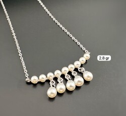 NATURAL PEARL WOMEN'S NECKLACE - 1