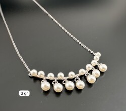 NATURAL PEARL WOMEN'S NECKLACE - 1