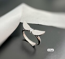 WINGED ZIRCON STONE WOMEN'S RING - 1