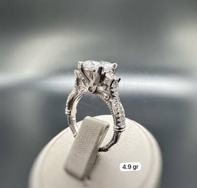 ZIRCON STONE WOMEN'S RING - 1